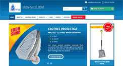 Desktop Screenshot of iron-shoe.com